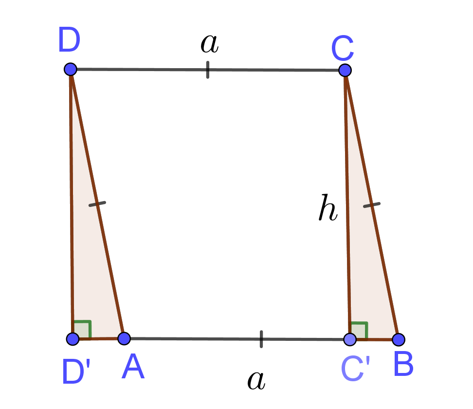 area of rhombus