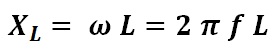 Inductive Reactance Calculation and Formula