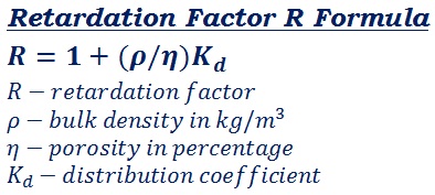 formula to measure the factor of dissolving the mixture or seperation of mixture in the fluid